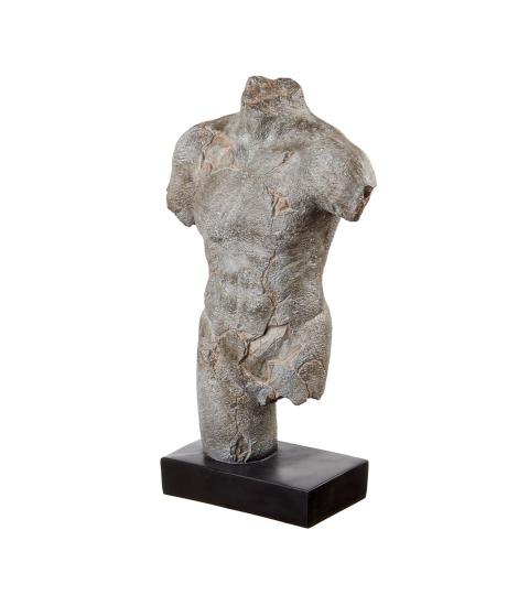 SCULTURA DECORATIVA BUSTO UOMO