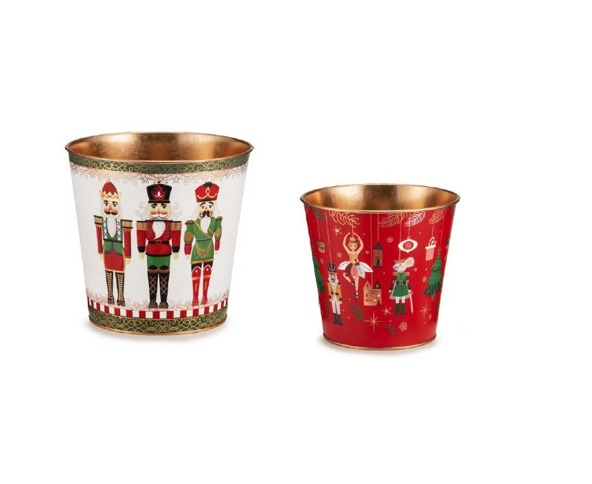 2 SET VASETTI SCHIACCIANOCI