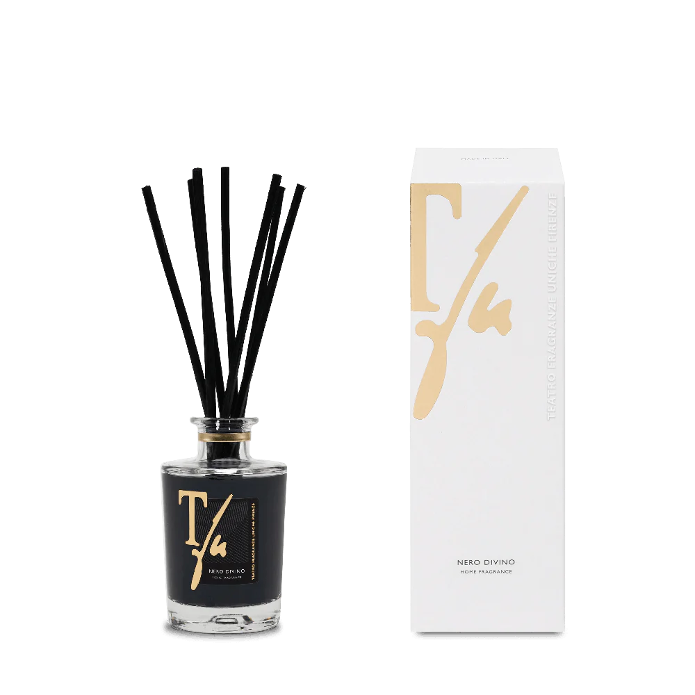 NERO DIVINO -BASIC COLLECTION- Diffuser with sticks 500 ml