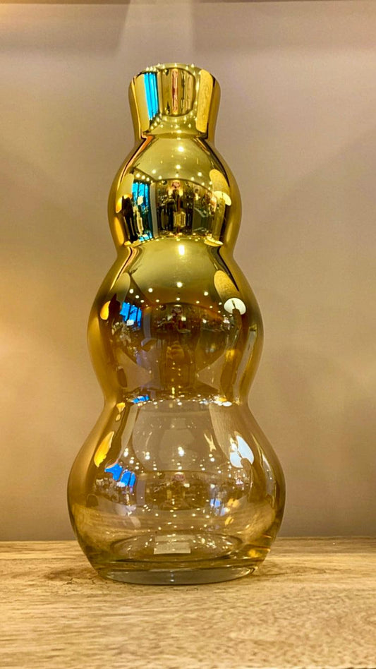 VASO VETRO GOLD PICCOLO