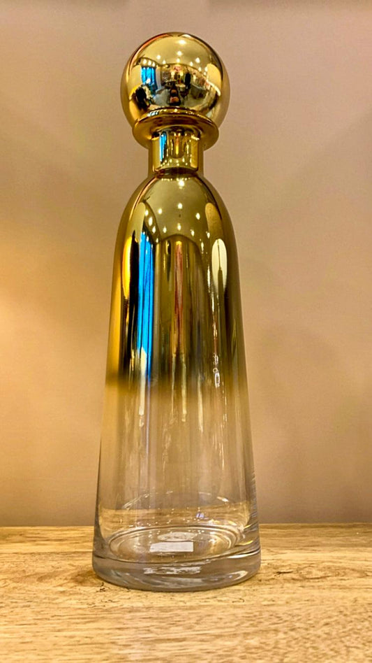 DECANTER VETRO GOLD GRANDE