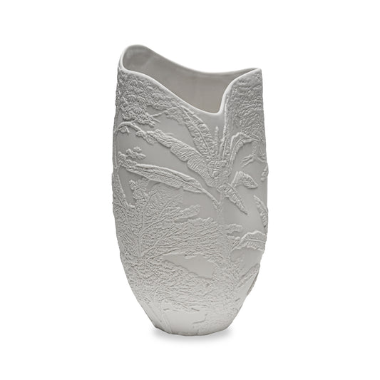 VASO RELIEF FLUSSI BIANCO