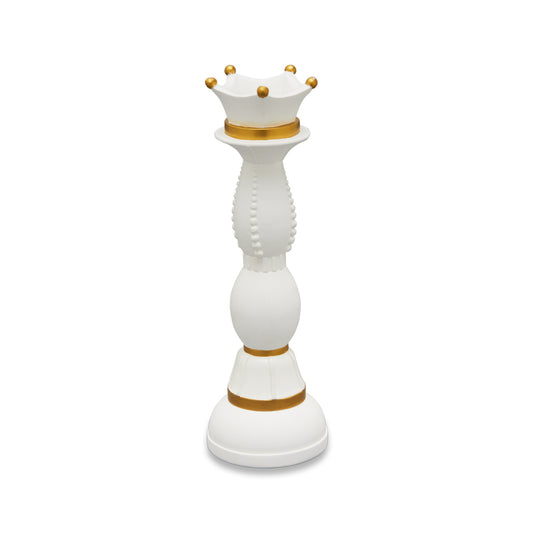 Queen White Vase Chess