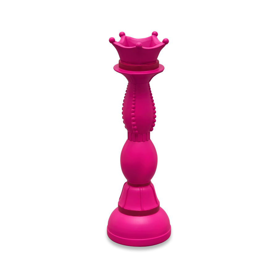Vase Rose Reine des Échecs