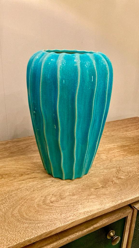 Vase Turquoise Antique